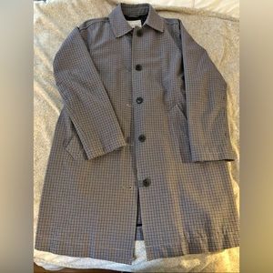 Everlane women’s plaid coat size 6
